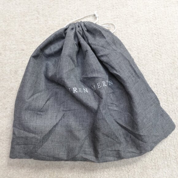 Lauren Merkin Clutch Beige Snake Print Envelope Purse Dust Bag - Picture 9 of 9